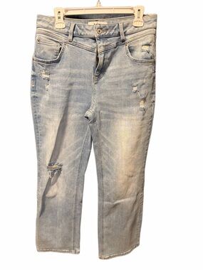 Mica distressed light Jean